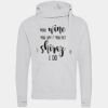 Cross neck hoodie Thumbnail