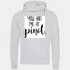 Cross neck hoodie Thumbnail
