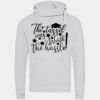 Cross neck hoodie Thumbnail