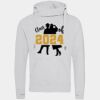 Cross neck hoodie Thumbnail