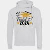 Cross neck hoodie Thumbnail