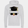 Cross neck hoodie Thumbnail