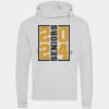 Cross neck hoodie Thumbnail