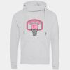 Cross neck hoodie Thumbnail