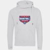 Cross neck hoodie Thumbnail