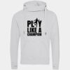 Cross neck hoodie Thumbnail