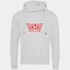 Cross neck hoodie Thumbnail