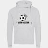 Cross neck hoodie Thumbnail