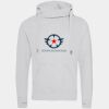 Cross neck hoodie Thumbnail