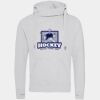 Cross neck hoodie Thumbnail