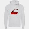 Cross neck hoodie Thumbnail