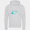Cross neck hoodie Thumbnail