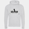 Cross neck hoodie Thumbnail