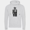 Cross neck hoodie Thumbnail