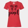 Lady-fit tee shirt Thumbnail