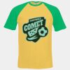 Short sleeve baseball tee Thumbnail