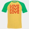 Short sleeve baseball tee Thumbnail