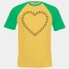 Short sleeve baseball tee Thumbnail