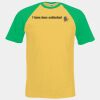 Short sleeve baseball tee Thumbnail