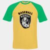 Short sleeve baseball tee Thumbnail