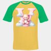 Short sleeve baseball tee Thumbnail