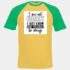 Short sleeve baseball tee Thumbnail