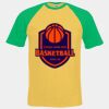 Short sleeve baseball tee Thumbnail