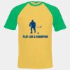 Short sleeve baseball tee Thumbnail